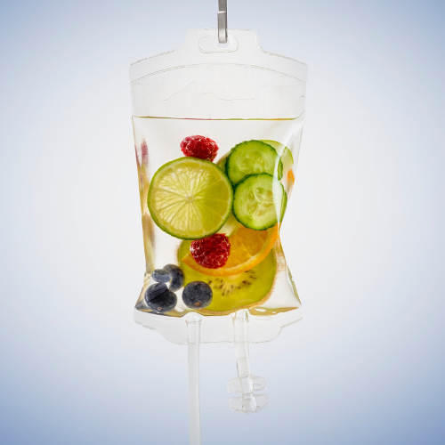 IV Hydration with multiple fruits